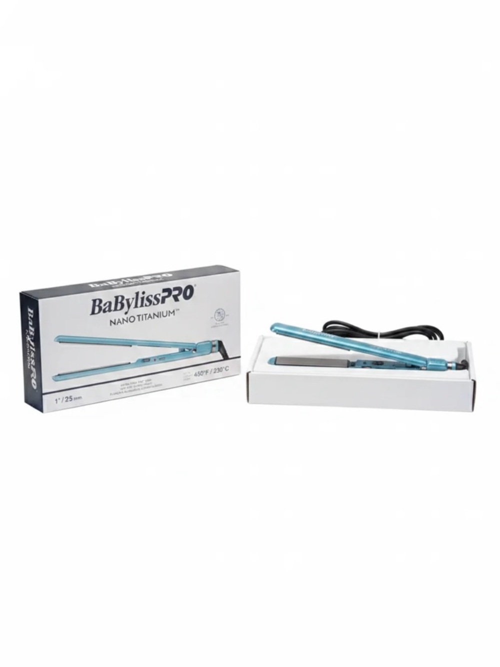 Baby Bliss Nano Titanium Extended 1.25 Inch Ionic Flat Iron